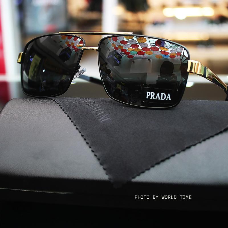 Giá bán Kính mát nam PR7611 mắt Polarized cao cấp , Full box , khăn , thẻ , bảo hành 12 tháng