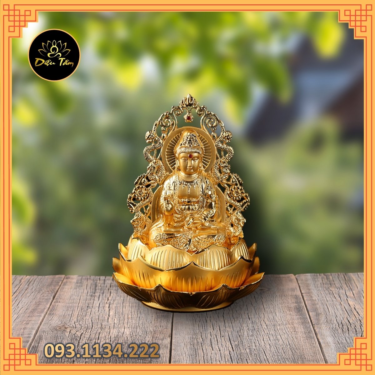 Statue Guanyin perfume decoration Qar