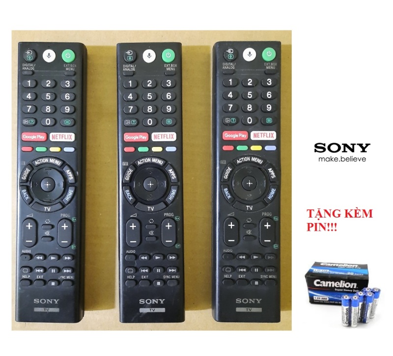 Bảng giá Remote Điều khiển tivi Sony giọng nói- Hàng chính hãng theo TV bóc máy còn mới 90% BH 6 tháng