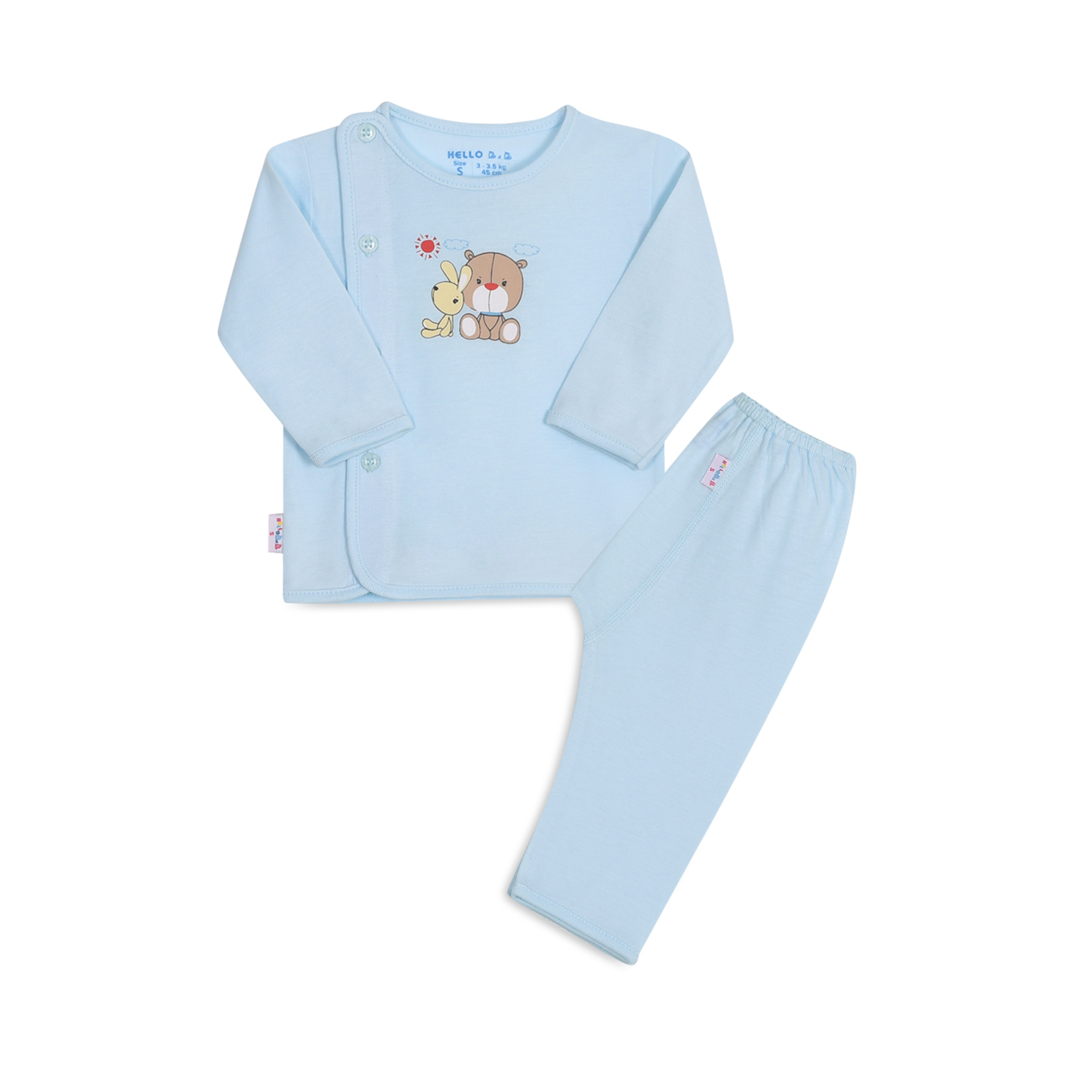 BỘ SƠ SINH BÁC SĨ VIỀN TAY DÀI 1326- HELLO BB
