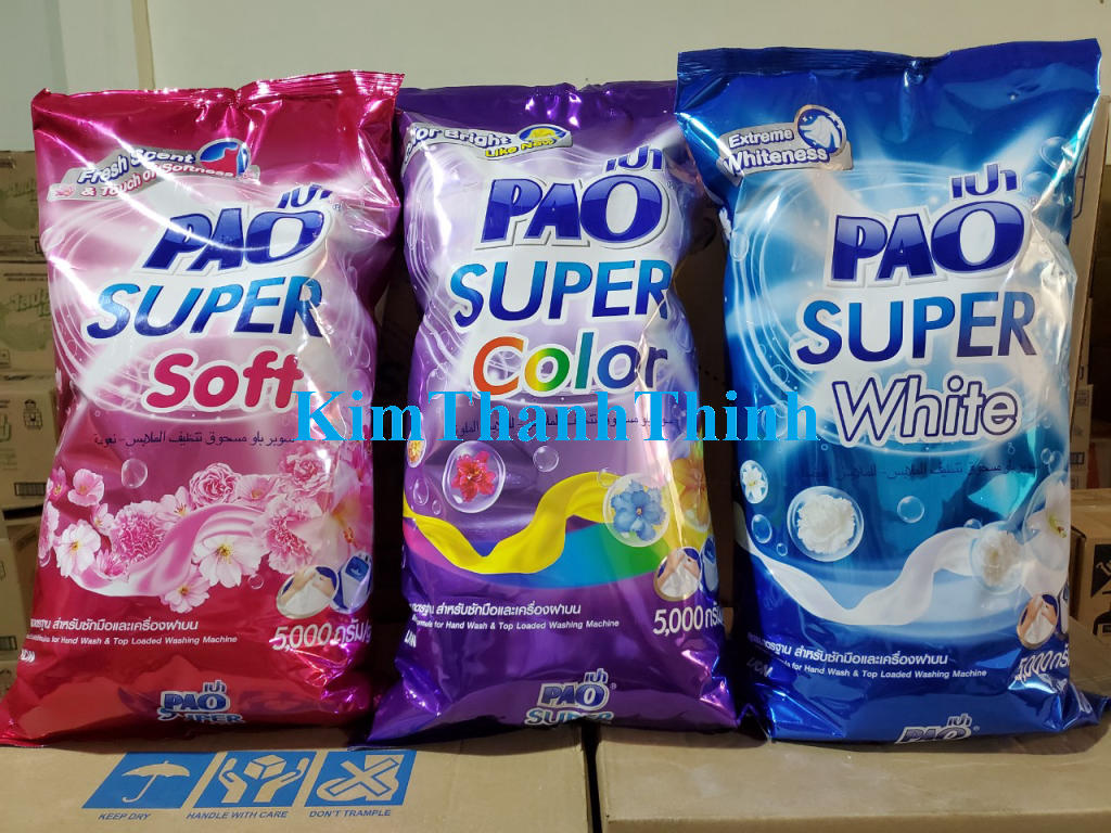 (KTT) Bột giặt PAO 5 kg -Hồng