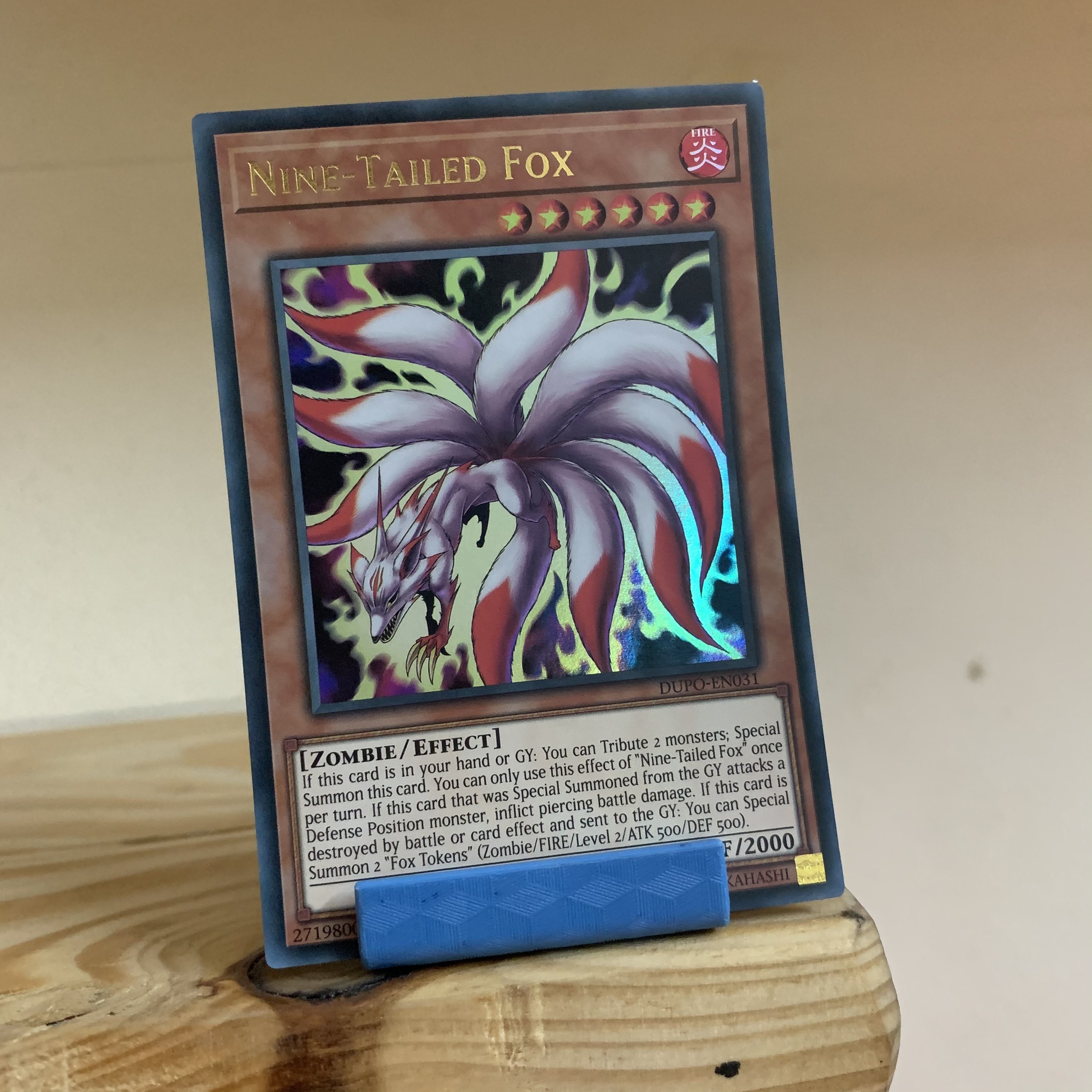 [ABC][Yugioh] Nine-Tailed Fox - DUPO-EN031 - Ultra Rare