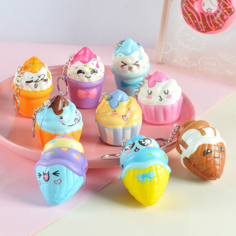 Squishy, squishy mini có móc khóa, squishy cute
