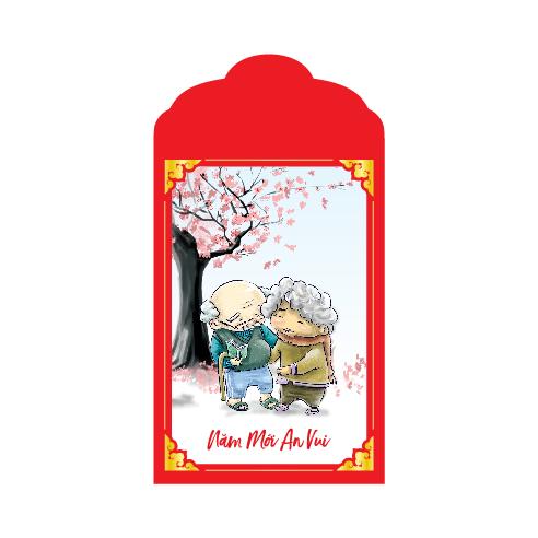 [HCM]Bao lì xì Tết (1 xấp/50 bao)