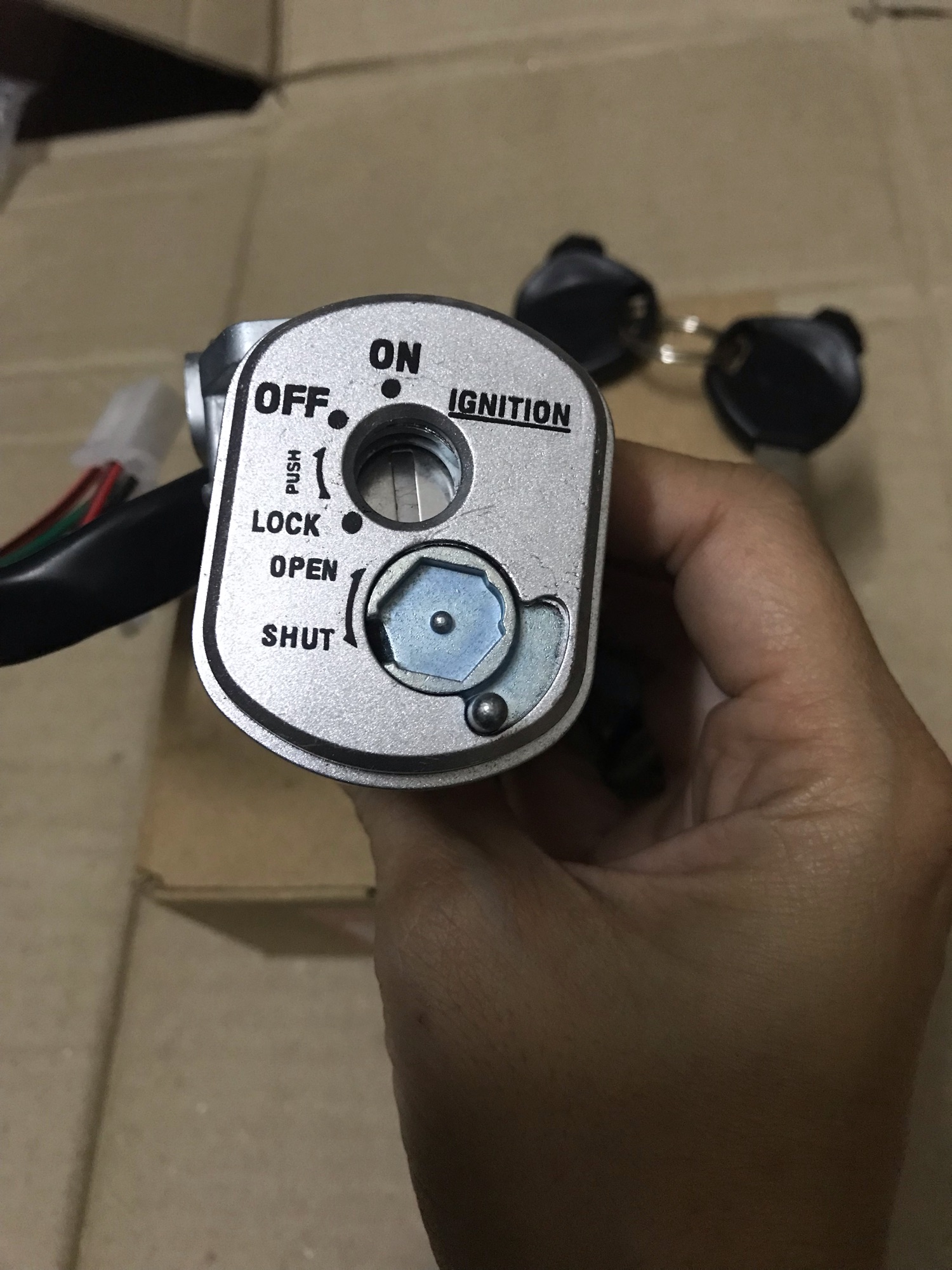 Ổ khoá xe Wave Rs hàng công ty