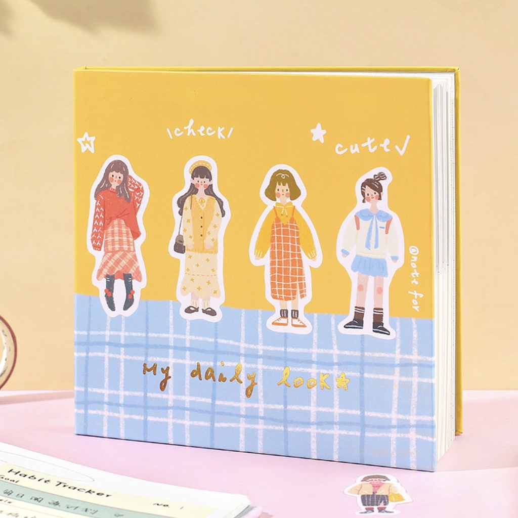 Sổ planner NOTE FOR CUBE (Little day ver)