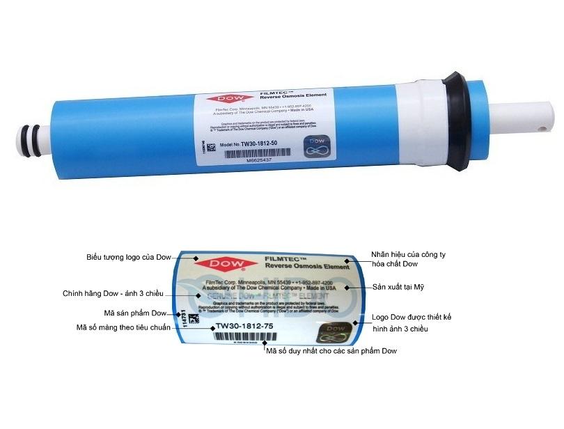 Lõi lọc nước số 4 - Lõi RO - DOW Mĩ