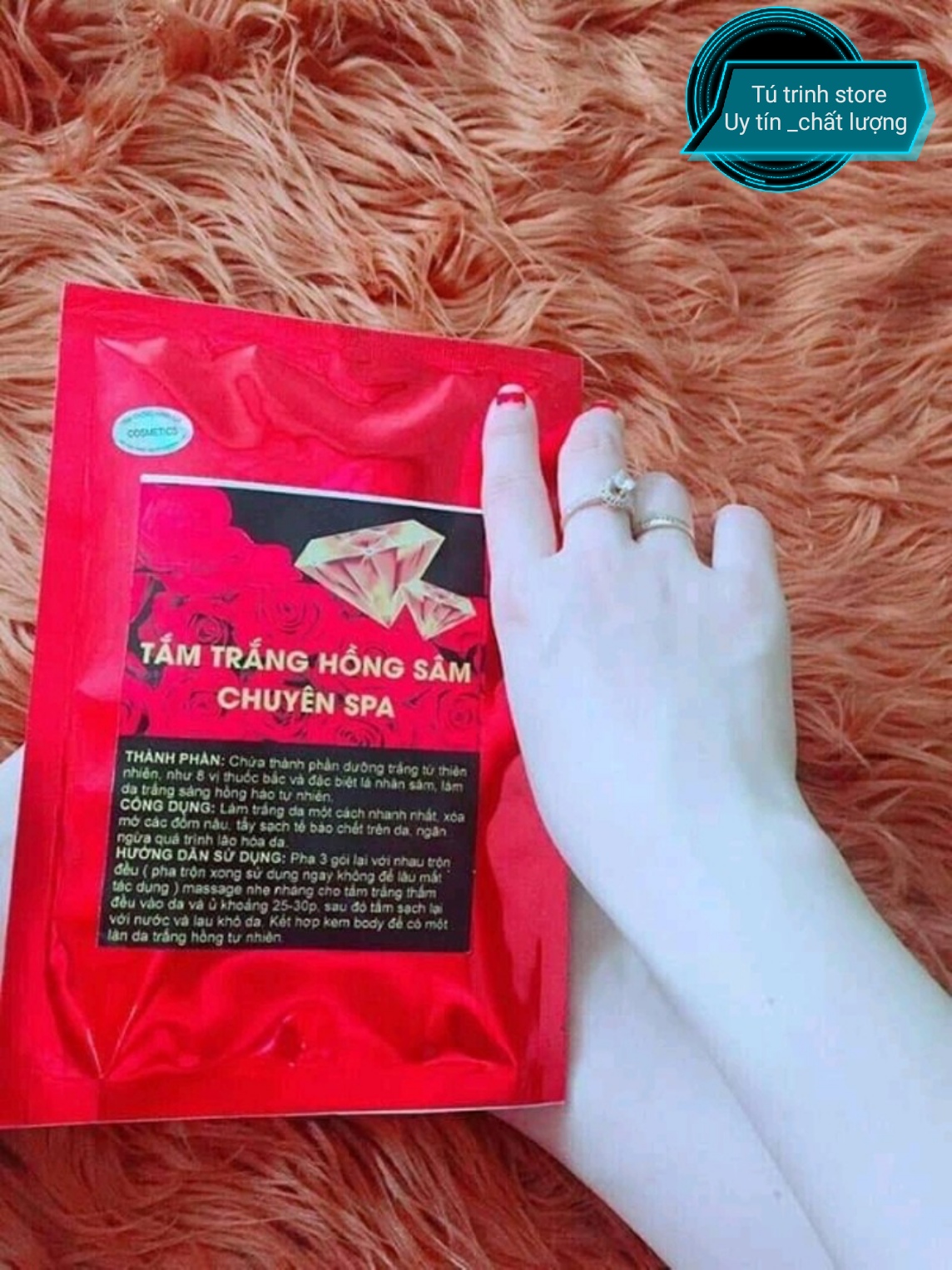 Tắm trắng hồng sâm chuyên spa