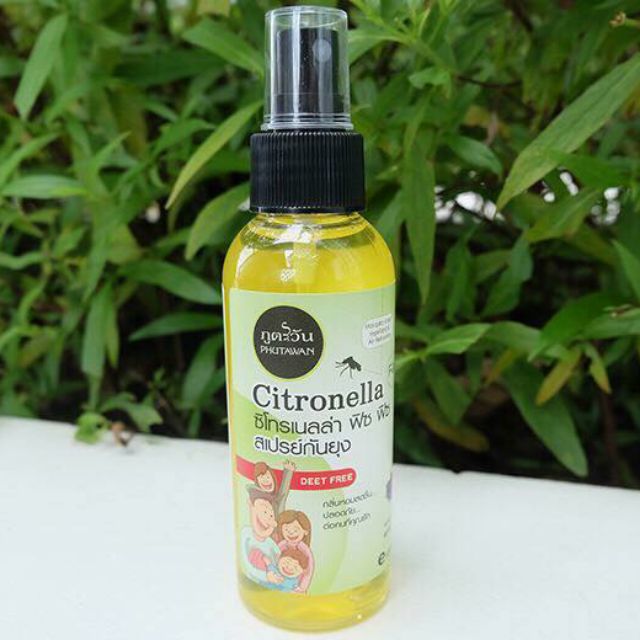 Xịt chống muỗi đốt Citronella thái