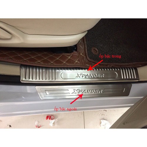 Bậc cửa trong Xpander 2020 inox