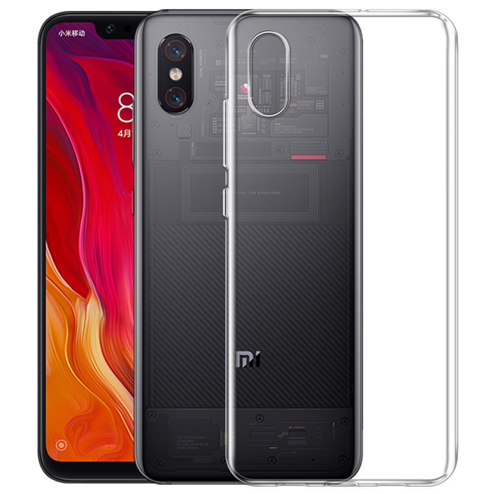 Ốp dẻo trong suốt Xiaomi Mi 8 Pro (Hàng loại A)