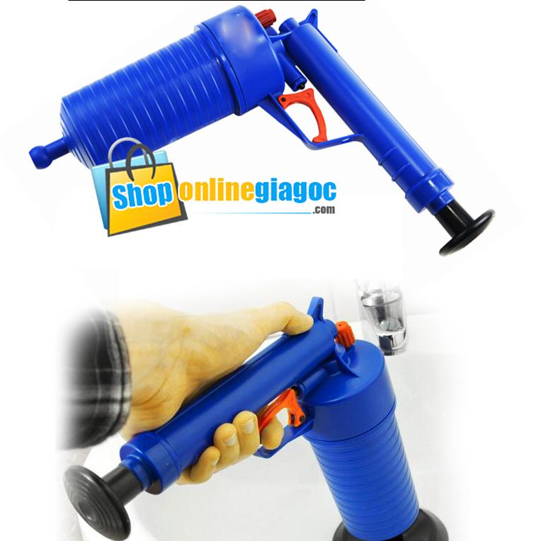 Dụng Cụ Nén Khí Thông Cống Mini