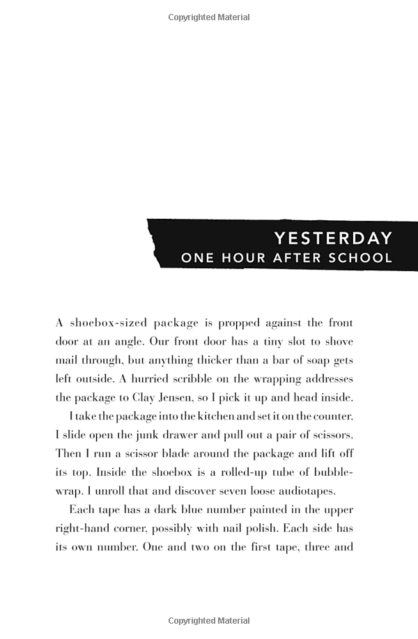 Thirteen Reasons Why