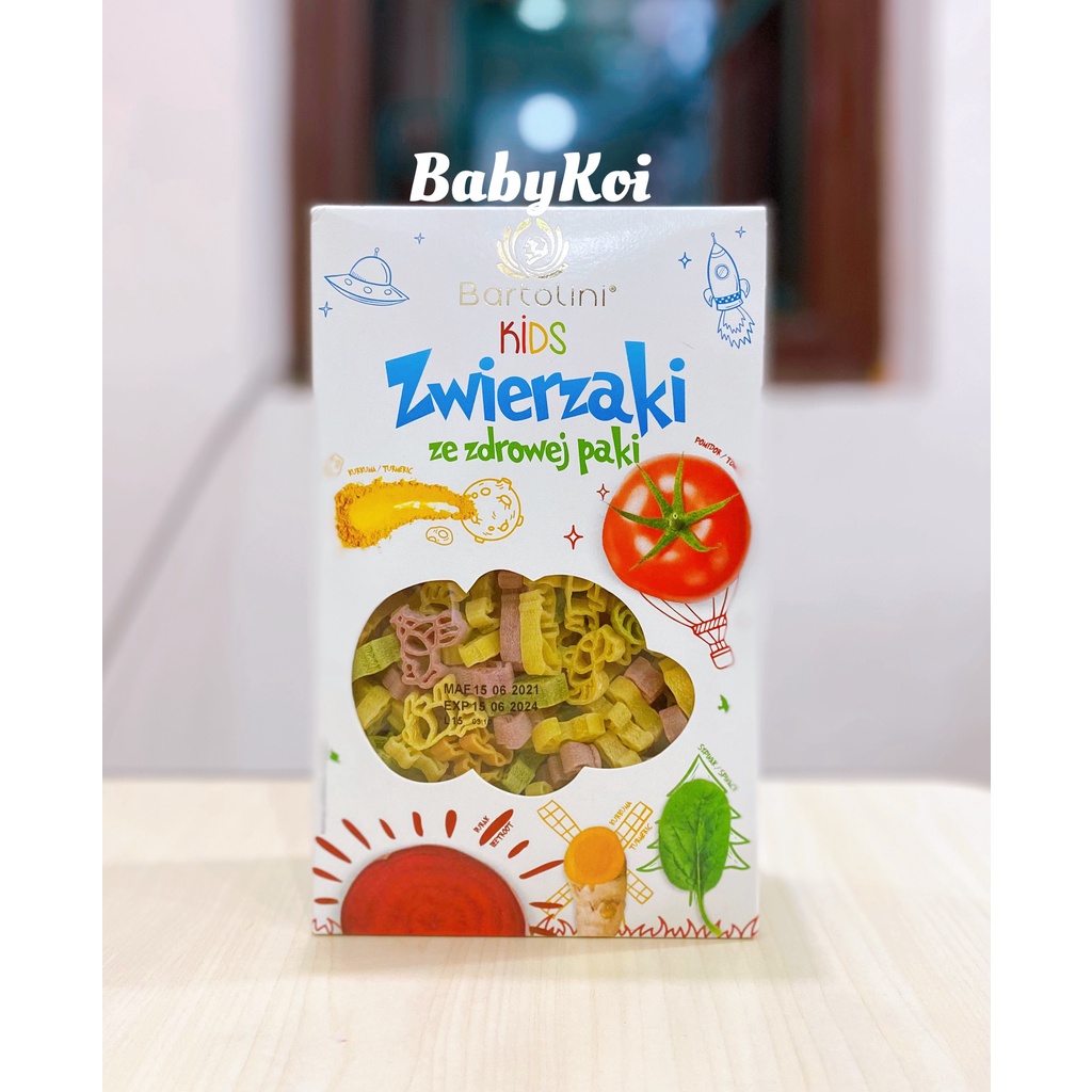 Mì Nui rau củ BARTOLINI cho bé