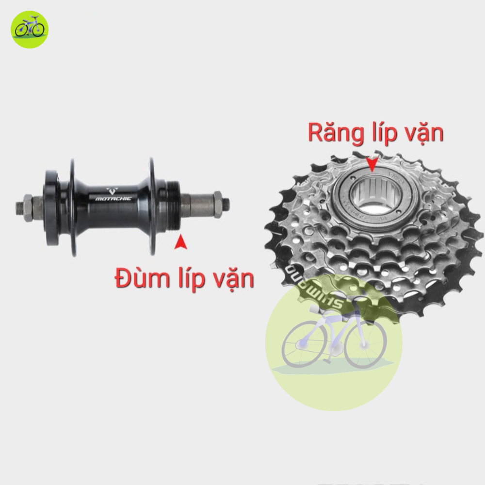 [HCM]Líp văn xe đạp 6 tầng Shimano