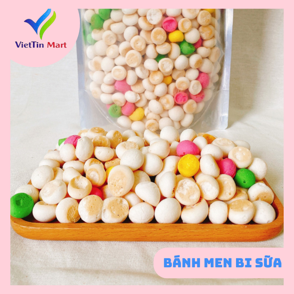 Bánh Men Bi Sữa (Bi Tròn) VIETTIN MART
