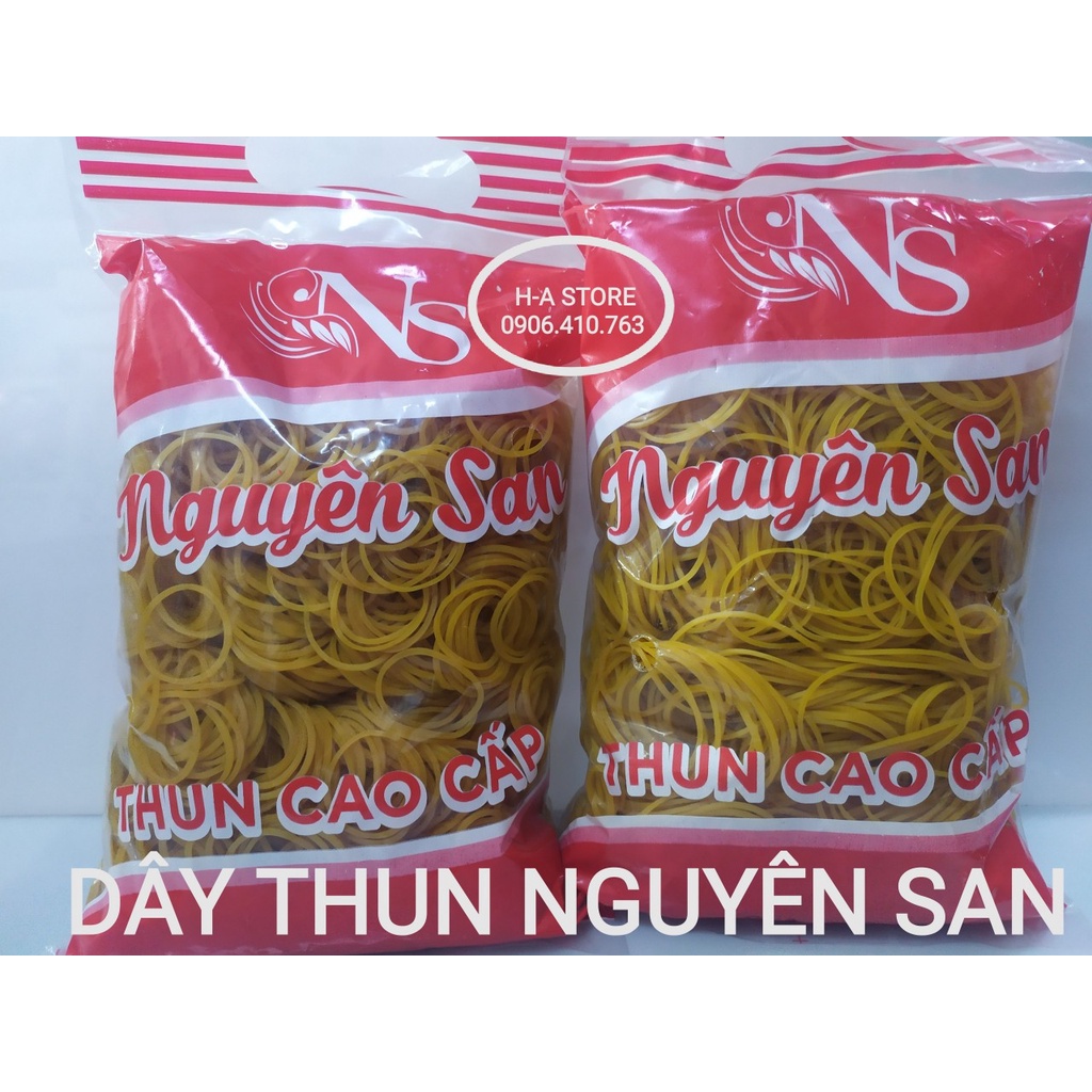 Dây thun vàng Nguyên San cao cấp 500GR trung / lớn