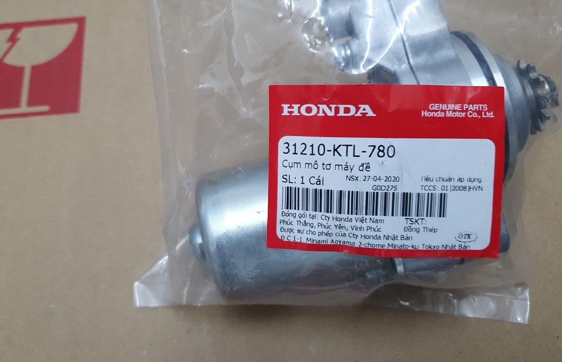 [HCM]CỤM MÔTOR ĐỀ XE WAVE 100