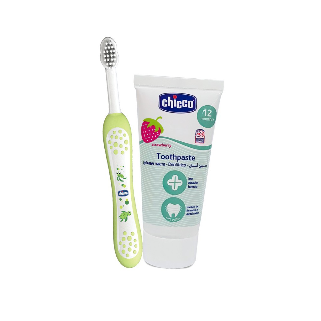 Kem đánh răng Chicco hương Dâu 15ml