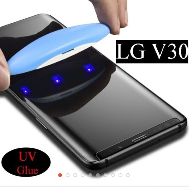 Kính cường lực lg v30 full keo uv màn hình 3d cao cấp
