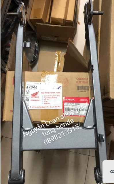 GẤP WAVE 110 MÀU XÁM ZIN