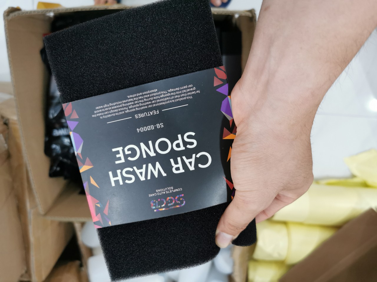 Bọt Biển Rửa Xe Cao Cấp SGCB SGGD004