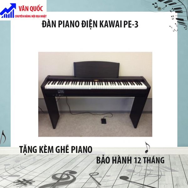 ĐÀN PIANO ĐIỆN KAWAI PE3