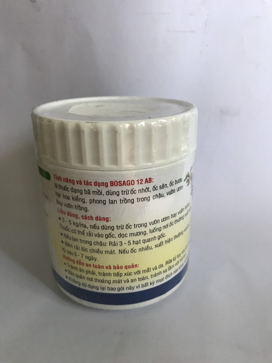 Trừ ốc sên hoa lan cây kiểng BOSAGO