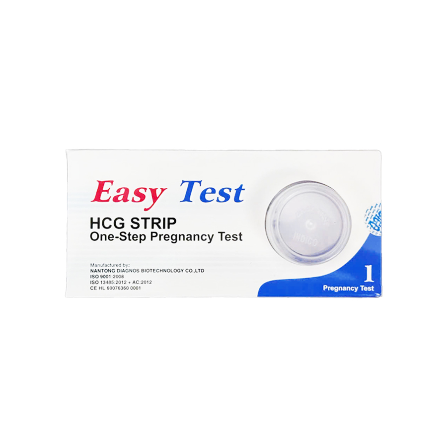 [CHÍNH HÃNG] Que thử thai nhanh Easy HCG Strip One Step Pregnancy Test dụng cụ phát hiện thai sớm, chính xác [HỎA TỐC]