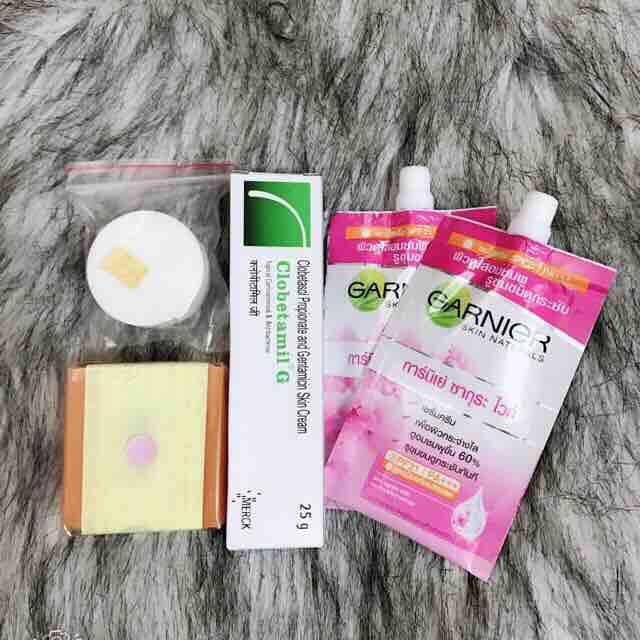 Combo 10 bộ kem trắng da  Thái Lan