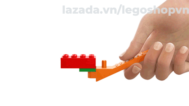 New LEGO Orange Human Tool, Brick and Axle Separator 630 (Loose, Genuine LEGO)