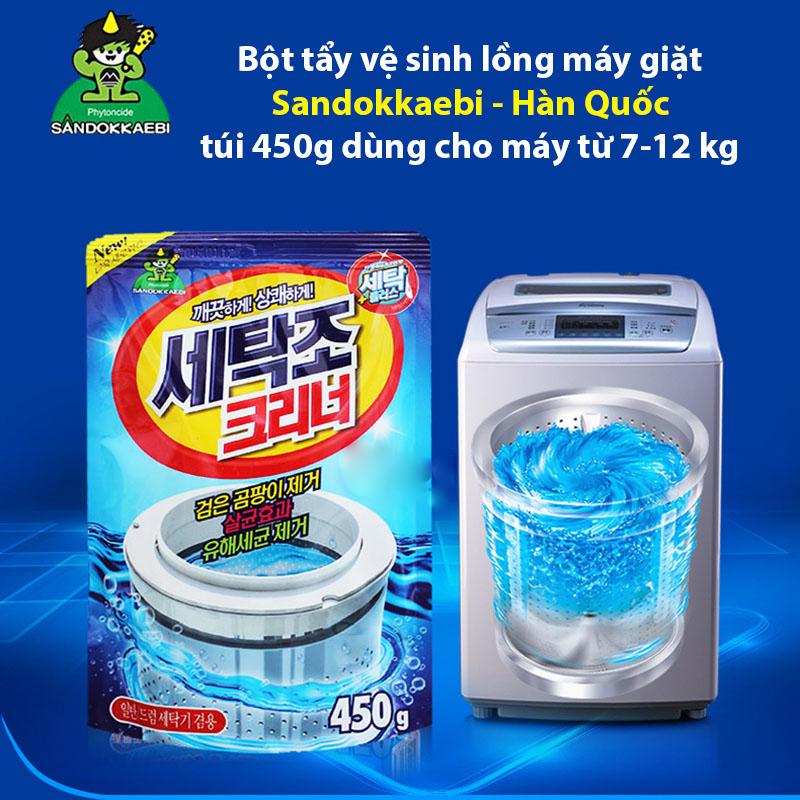 [HCM]Bột Tẩy Vệ Sinh Lồng Máy Giặt