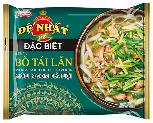 Gói phở bò ăn liền đệ nhất acecook gói lớn 68g