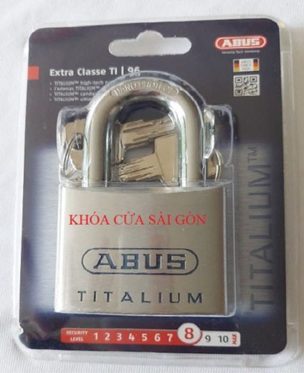 Ổ Khóa Siêu Nhẹ ABUS Titalium 96Ti/60