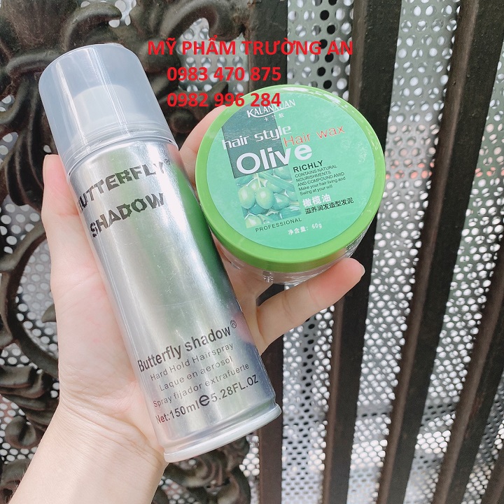 Combo Gôm Shadow 150ML và Sáp Olive