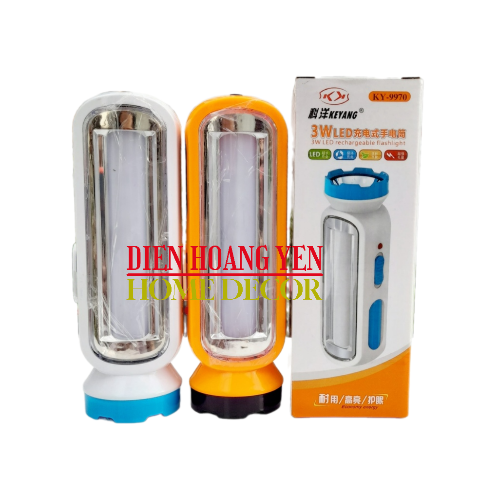 Đèn Pin LED xách tay đa năng 2 trong 1