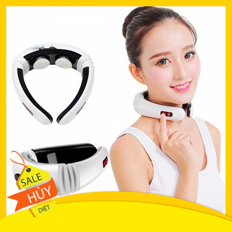 Mát Xa NB Giá Máy Mát Xa, Máy Masage Cổ 3D Thông Minh KL-5830, Rung Kết Hợp Xung Điện Từ Trường, Xua Tan Đau Nhức Vai Gáy, Lưng, Hiệu Quả, Bảo Hành Vàng 12 Tháng 1 Đổi 1