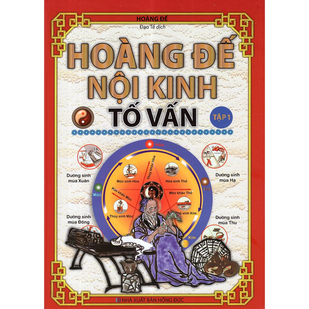 Sách - Hoàng đế nội kinh tố vấn