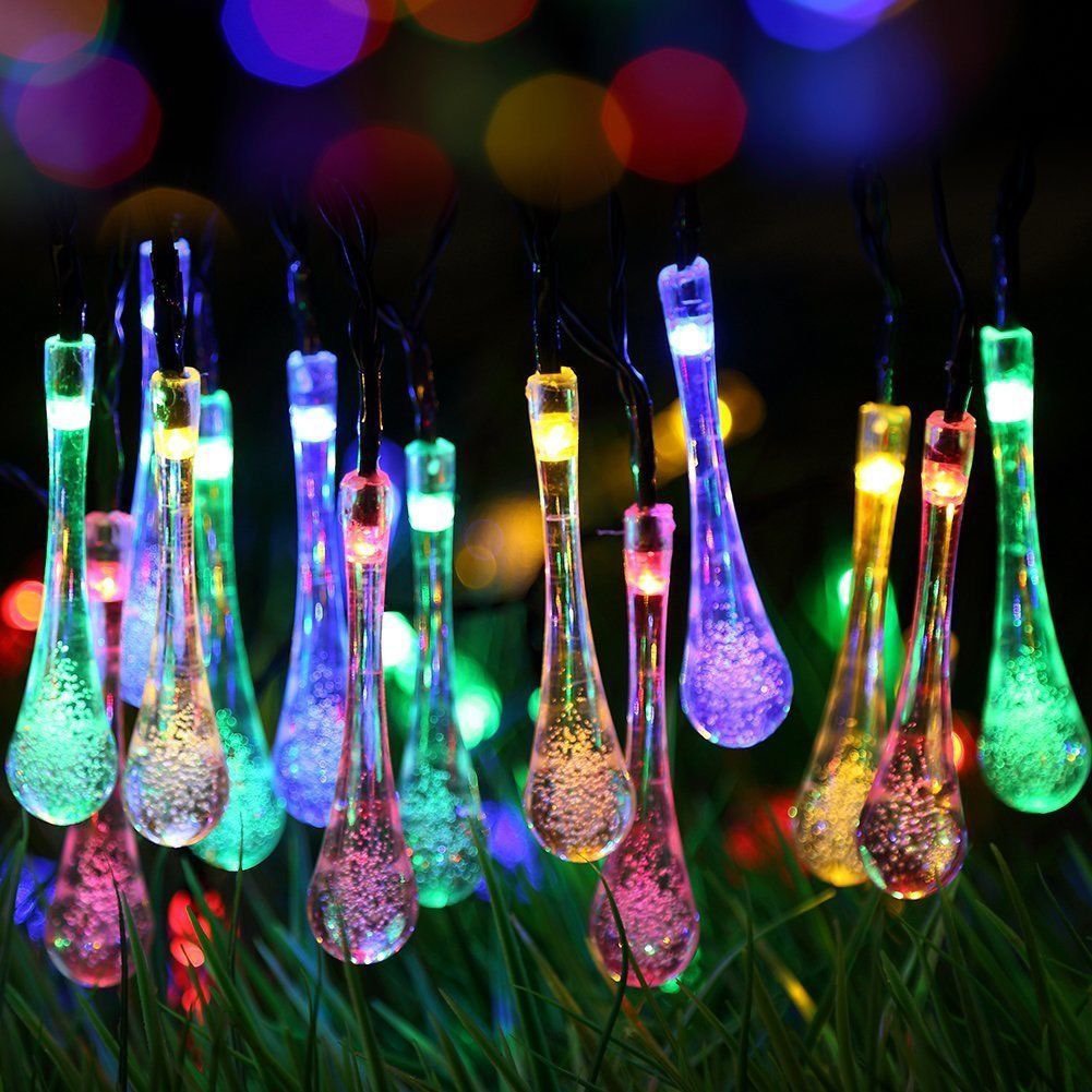 Đèn led trang trí hình giọt nước Trang Trí Giáng Sinh, ngày Tết