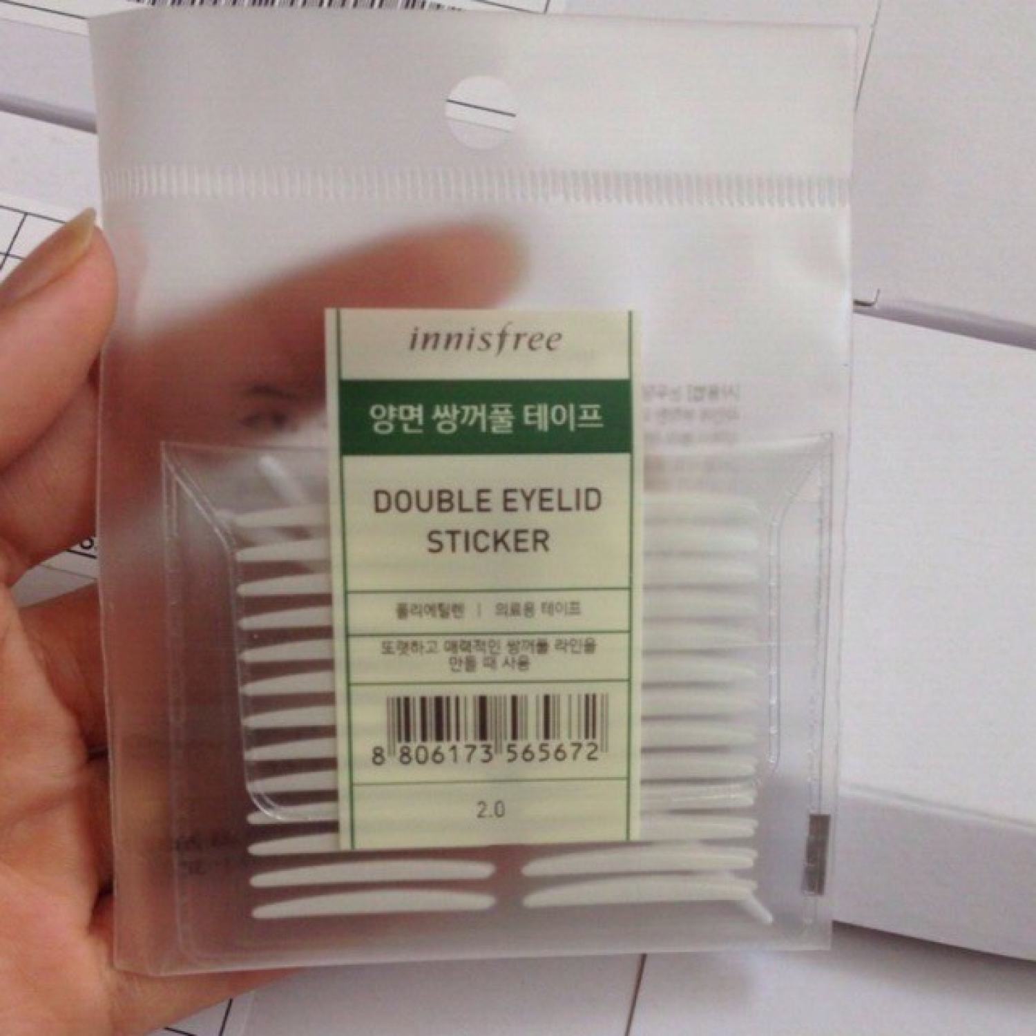 Miếng dán kích mí Double Eyelid Tape Innisfree