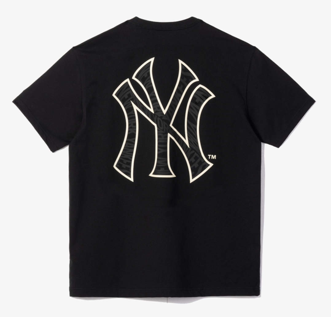 Áo Thun Chính Hãng New Era X MLB NY Yankee Basic Black