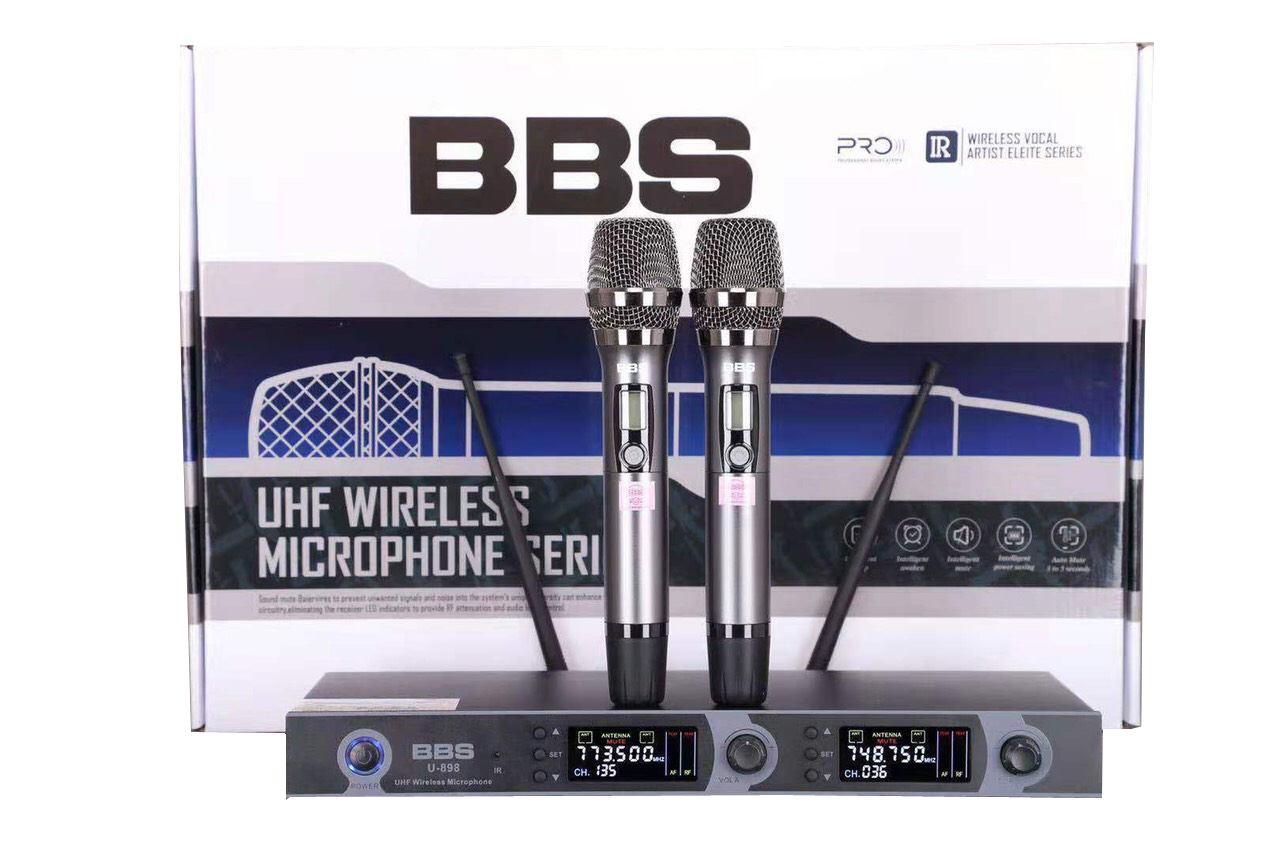 Trọn Bộ Micro không dây cao cấp BBS U898