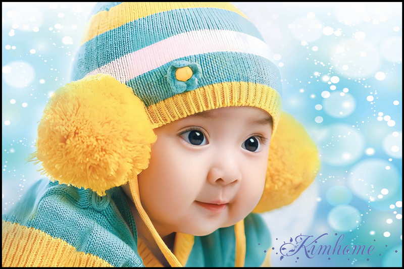 Tranh dán tường Em Bé Đáng Yêu EB27