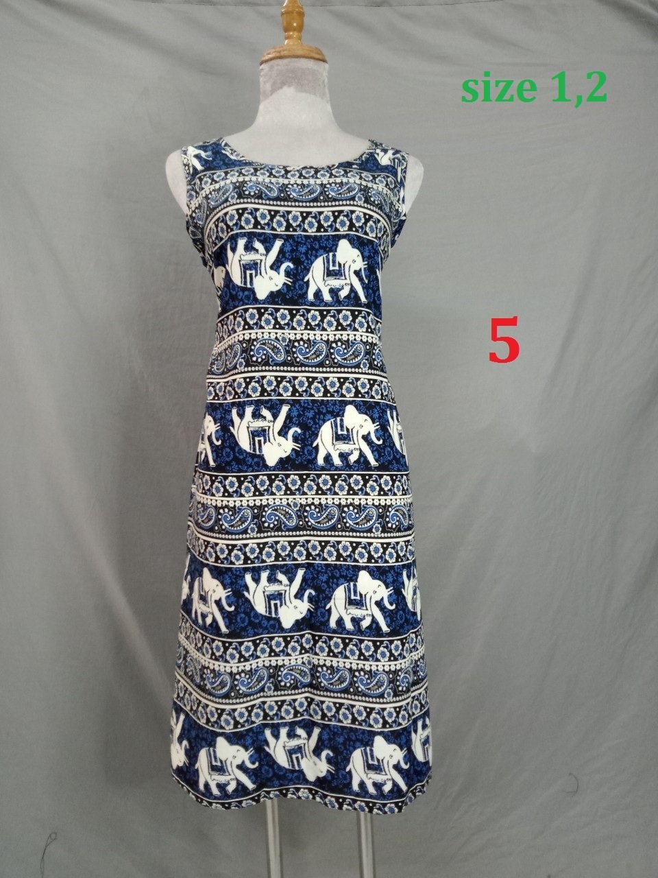 Đầm suông A -size 1 (45-53kg)