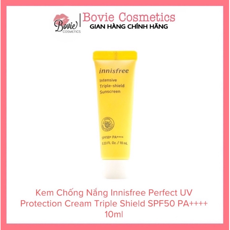 Kem chống nắng Innisfree Intensive Triple Shield Sunscreen SPF50+/PA++++