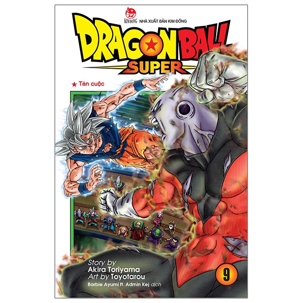 Fahasa - dragon ball super tập 9: tàn cuộc