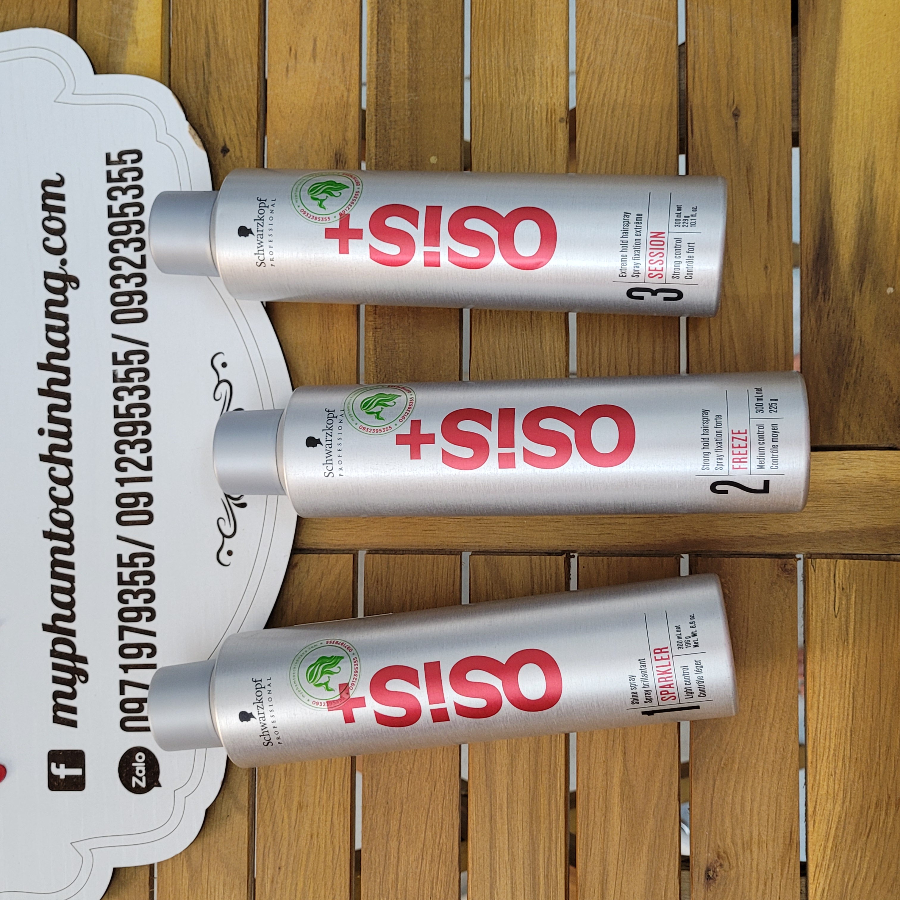 KEO XỊT GIỮ KIỂU TÓC OSIS+ 300ML