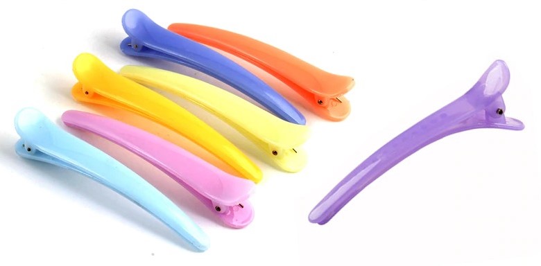 [XẢ HÀNG] Kẹp tóc mỏ vịt - Combo 10 kẹp tóc mỏ vịt nhựa trơn, không bị tuột, dễ ghim vào tóc, không làm đau tóc - Kẹp Tóc Chuyên Dụng Salon