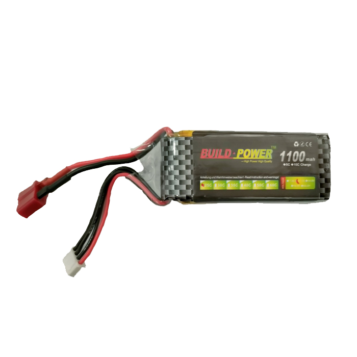 Pin LIPO Build-Power 11.1V 1100mAh 25C 3S