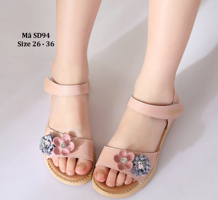 Giày sandal bé gái đi học đi chơi SD94